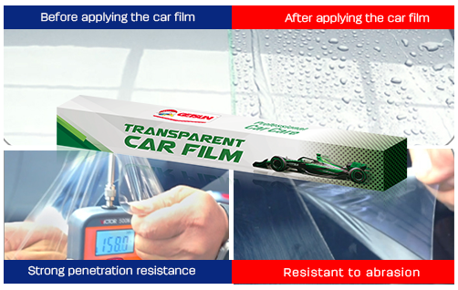 car wrapping transparent